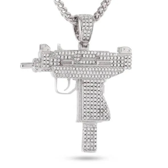 Uzi Necklace sold by King Ice product image thumbnail 4