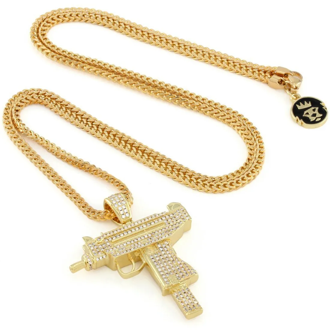 Uzi Necklace sold by King Ice product image thumbnail 3