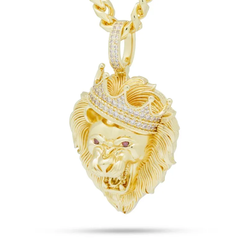 Classic Roaring Lion Necklace sold by King Ice