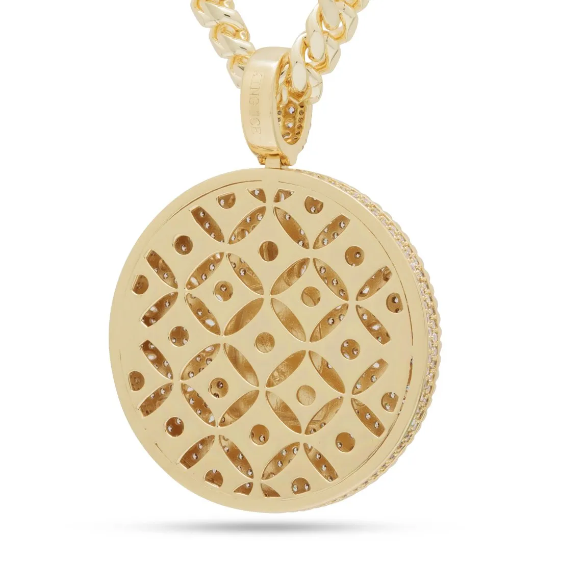 Meditating Buddha Necklace sold by King Ice product image thumbnail 2