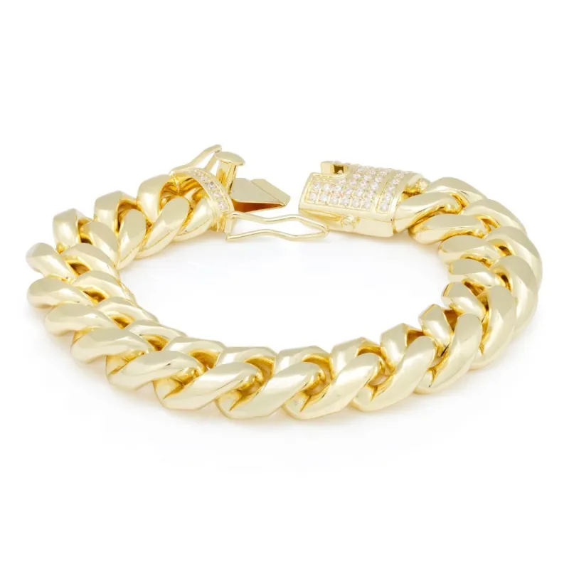 16mm Miami Cuban Link Bracelet sold by King Ice