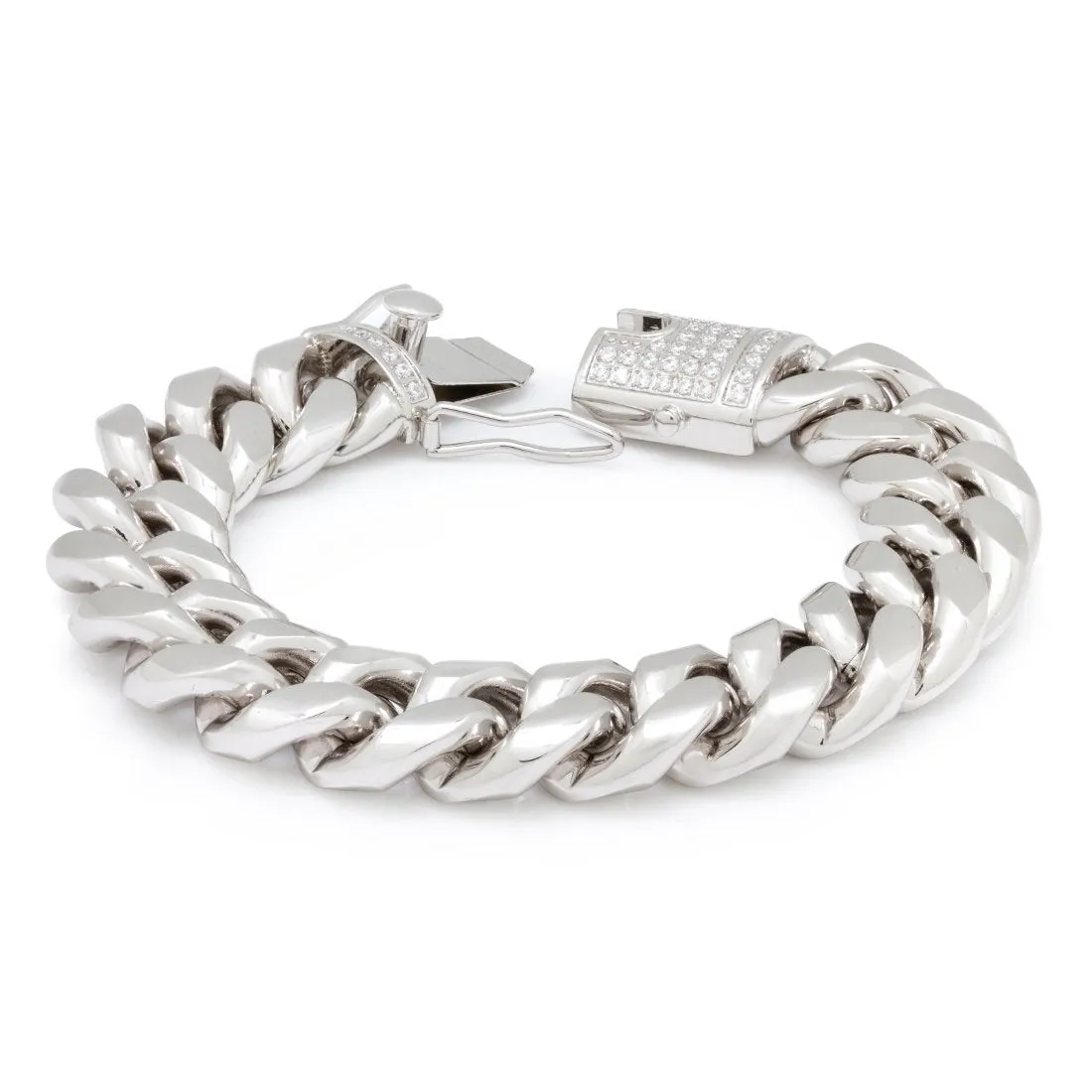 16mm Miami Cuban Link Bracelet sold by King Ice product image thumbnail 3