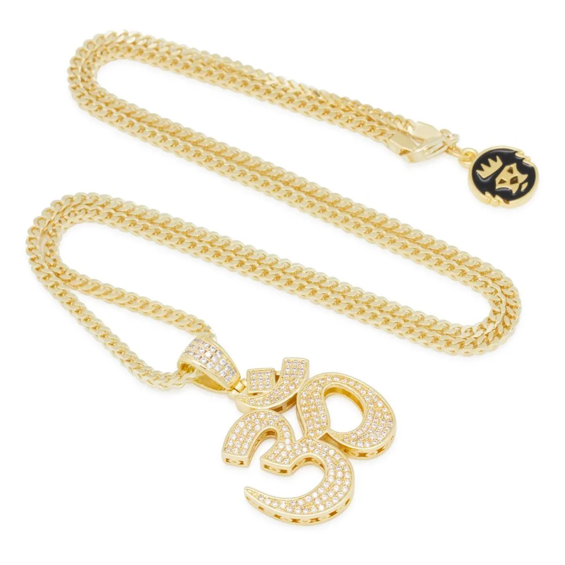 Om Necklace sold by King Ice product image thumbnail 3