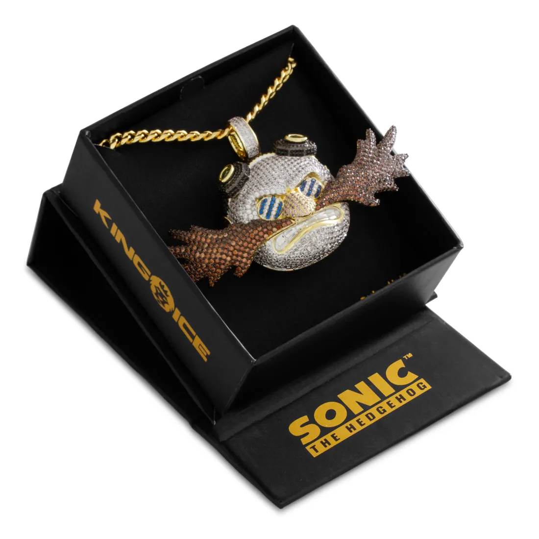 Sonic the Hedgehog x King Ice - Dr. Eggman Necklace sold by King Ice product image thumbnail 5