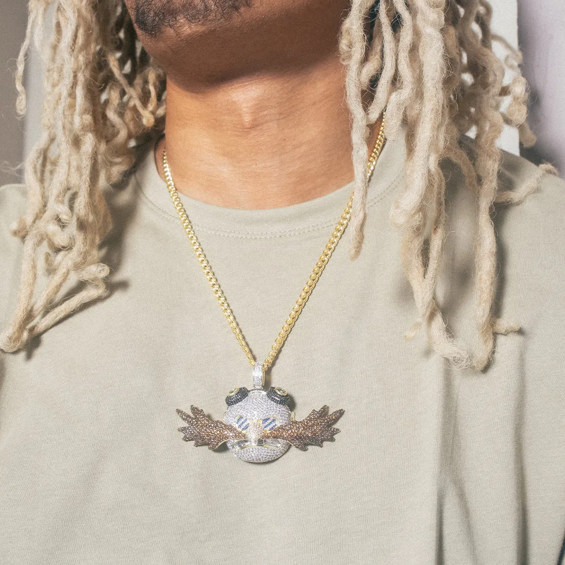 Sonic the Hedgehog x King Ice - Dr. Eggman Necklace sold by King Ice product image thumbnail 4