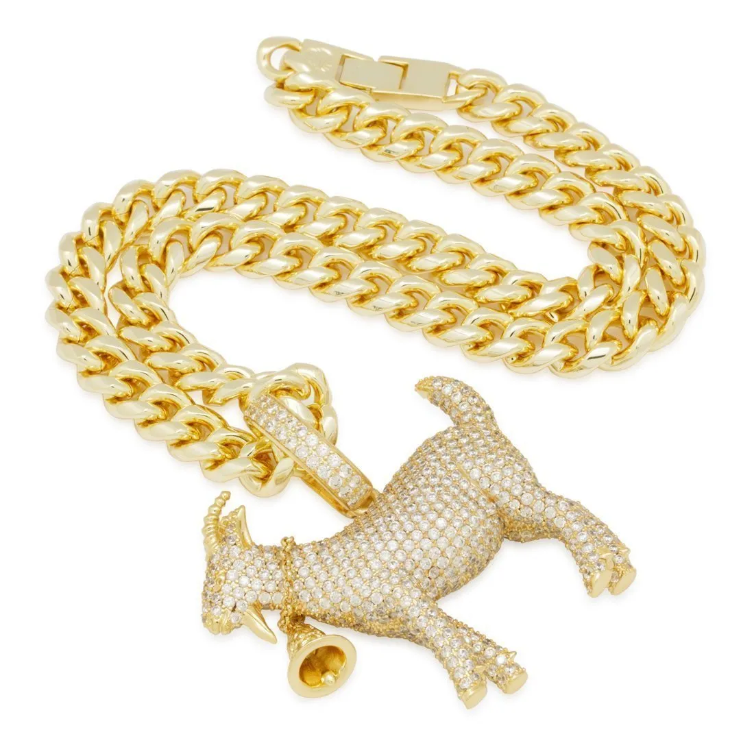 XL GOAT Necklace sold by King Ice product image thumbnail 3