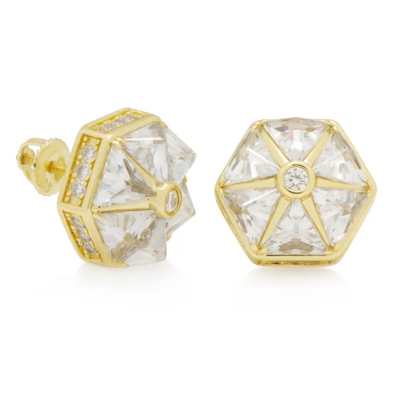 Royalty Stud Earrings made by King Ice
