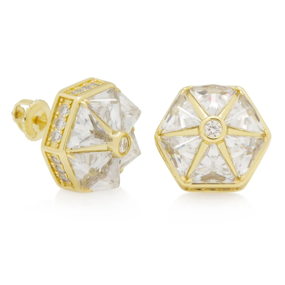 Royalty Stud Earrings sold by King Ice