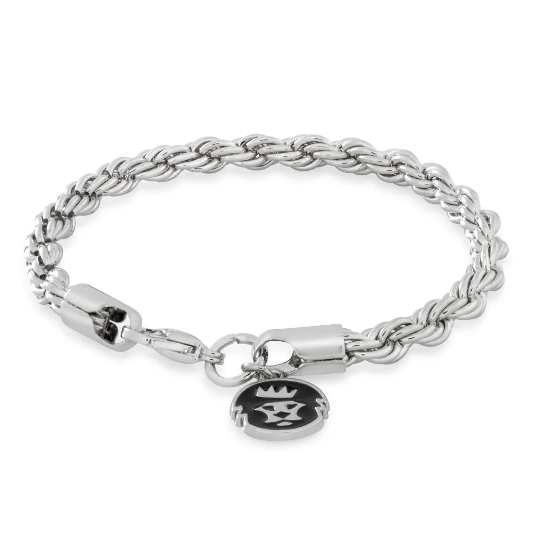 5mm Rope Bracelet sold by King Ice product image thumbnail 4