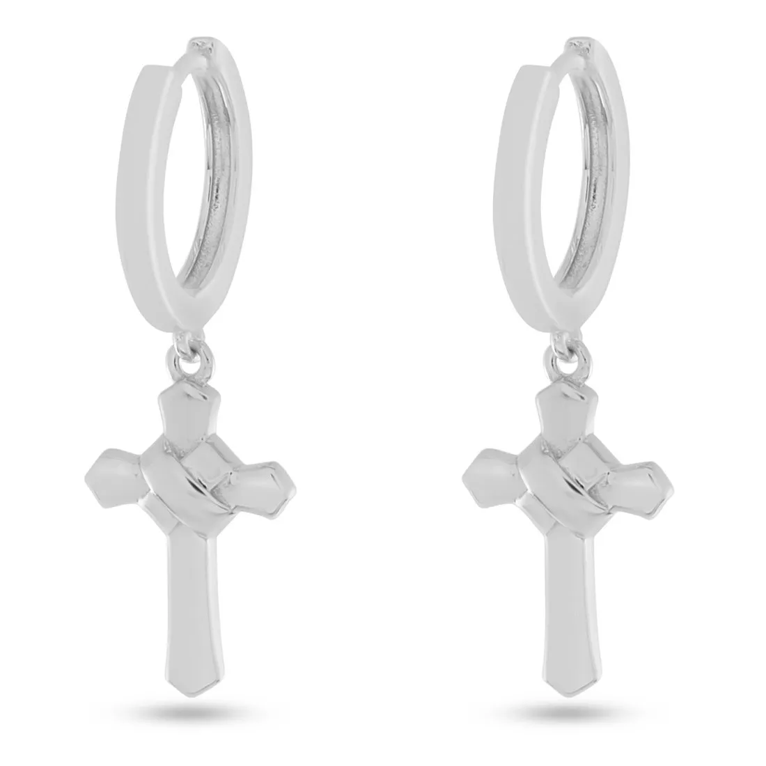 Wrapped Cross Earrings sold by King Ice product image thumbnail 4