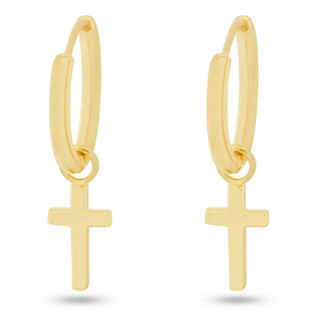 Hanging Cross Earrings sold by King Ice product image thumbnail 2