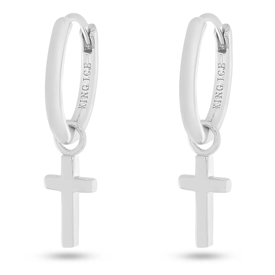Hanging Cross Earrings sold by King Ice product image thumbnail 3
