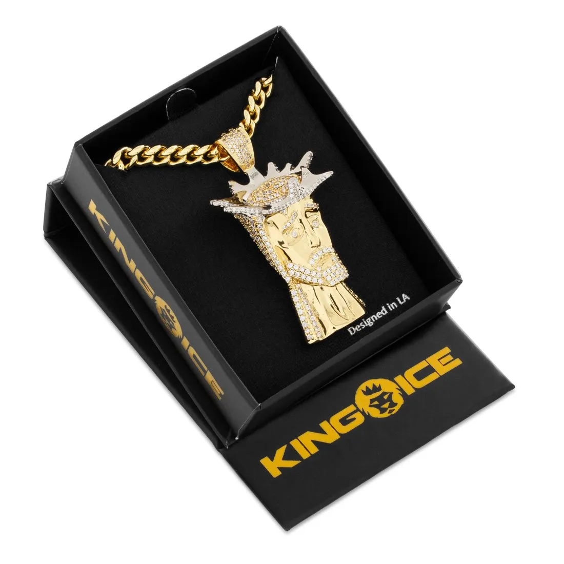 3D Boss Holy One Necklace sold by King Ice product image thumbnail 4