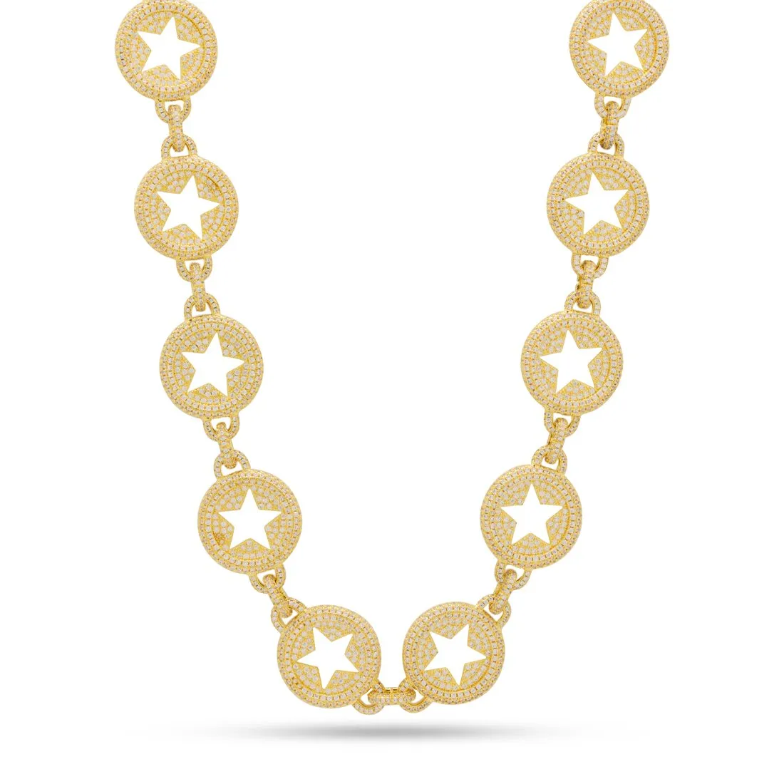 20mm Circled Star Chain sold by King Ice