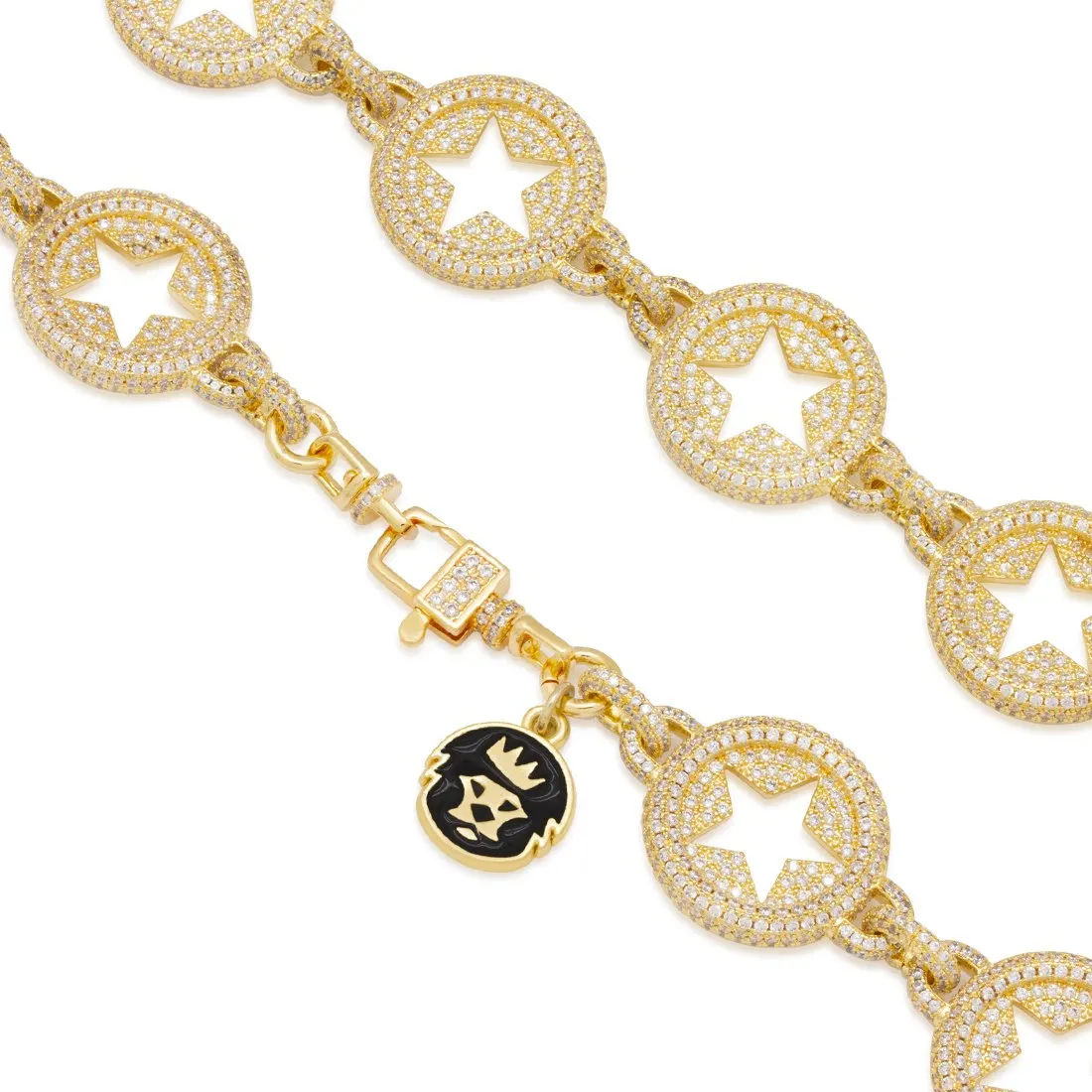 20mm Circled Star Chain sold by King Ice product image thumbnail 3