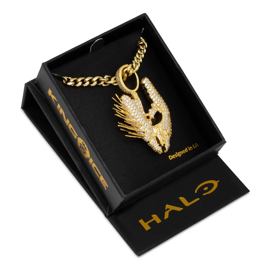 Halo x King Ice - Needler Necklace sold by King Ice product image thumbnail 5