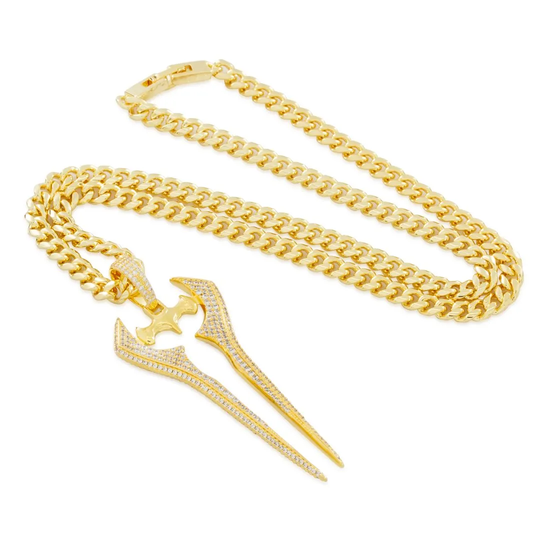 Halo x King Ice - Iced Energy Sword Necklace sold by King Ice product image thumbnail 3