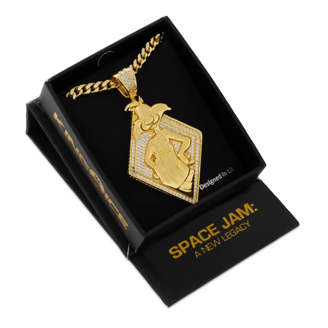 Space Jam x King Ice - Sylvester the Cat Necklace sold by King Ice product image thumbnail 4