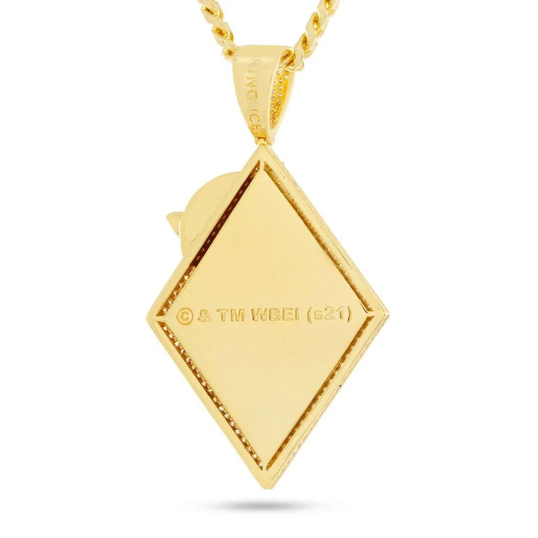 Space Jam x King Ice - Porky Pig Necklace sold by King Ice product image thumbnail 2