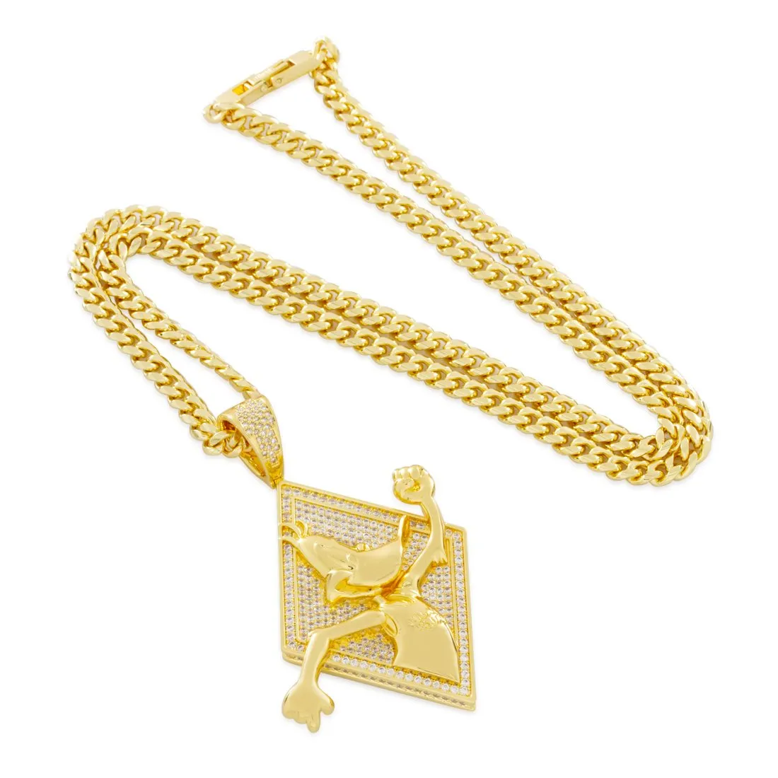 Space Jam x King Ice - Daffy Duck Necklace sold by King Ice product image thumbnail 3