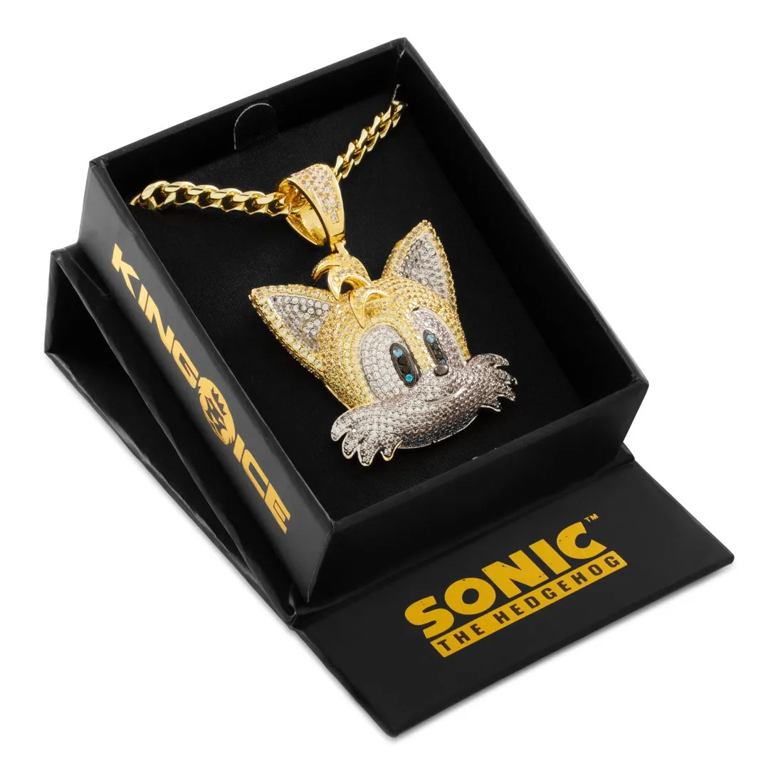 Sonic the Hedgehog x King Ice - Tails Necklace sold by King Ice product image thumbnail 4