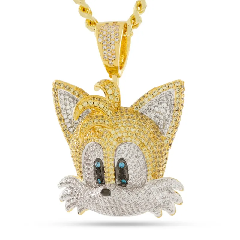 Sonic the Hedgehog x King Ice - Tails Necklace sold by King Ice