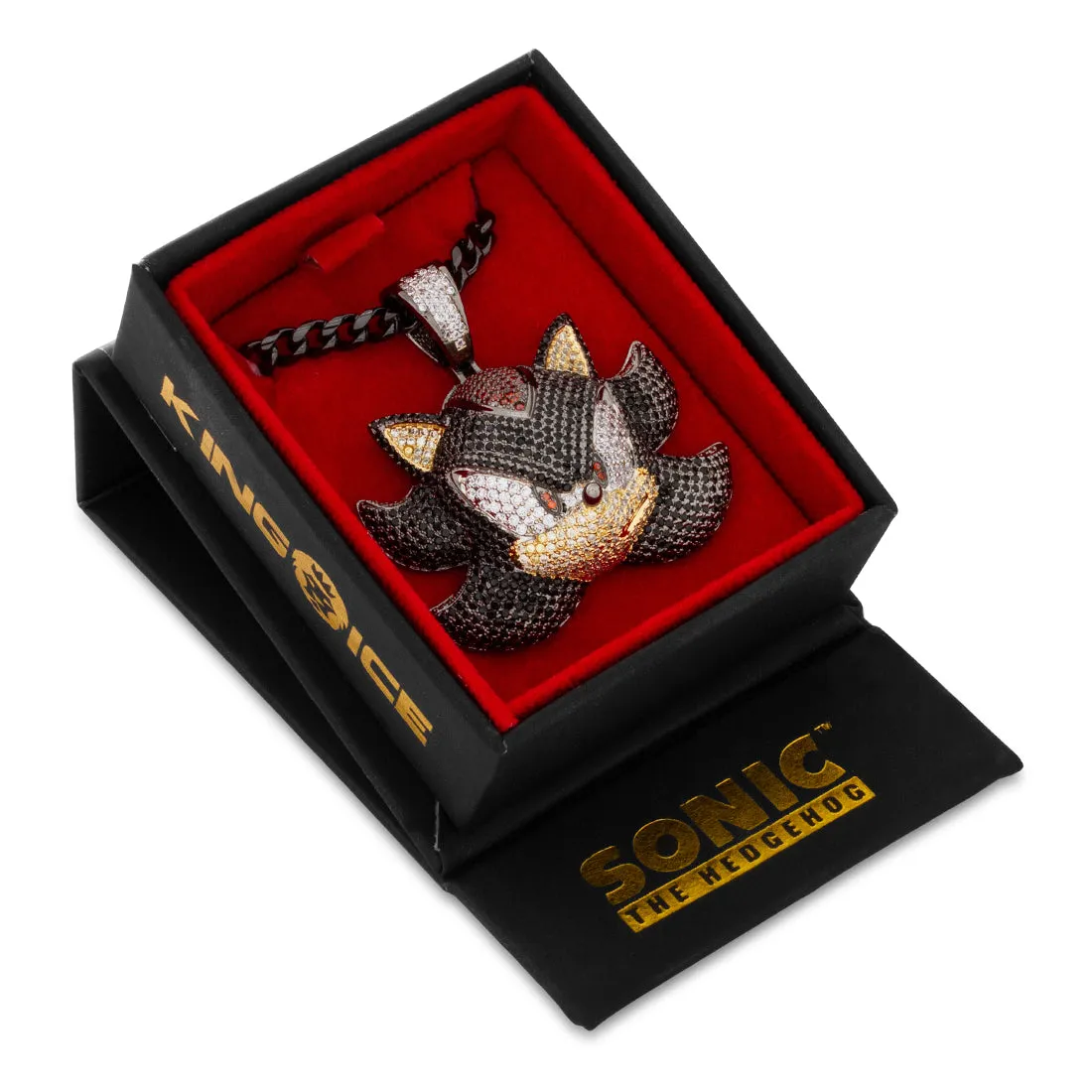 Sonic the Hedgehog x King Ice - Shadow Necklace sold by King Ice product image thumbnail 4