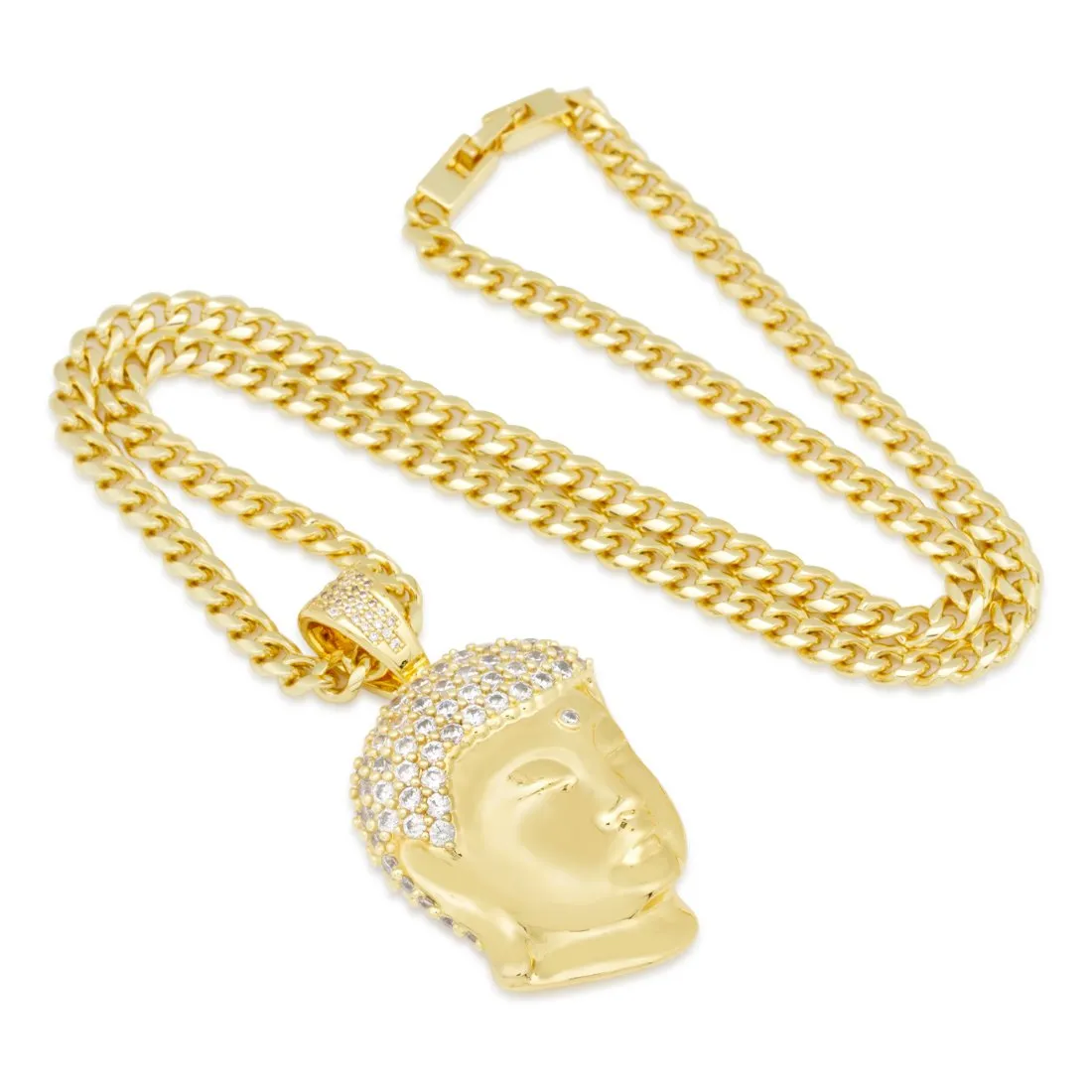 3D Boss Enlightened Buddha Necklace sold by King Ice product image thumbnail 3