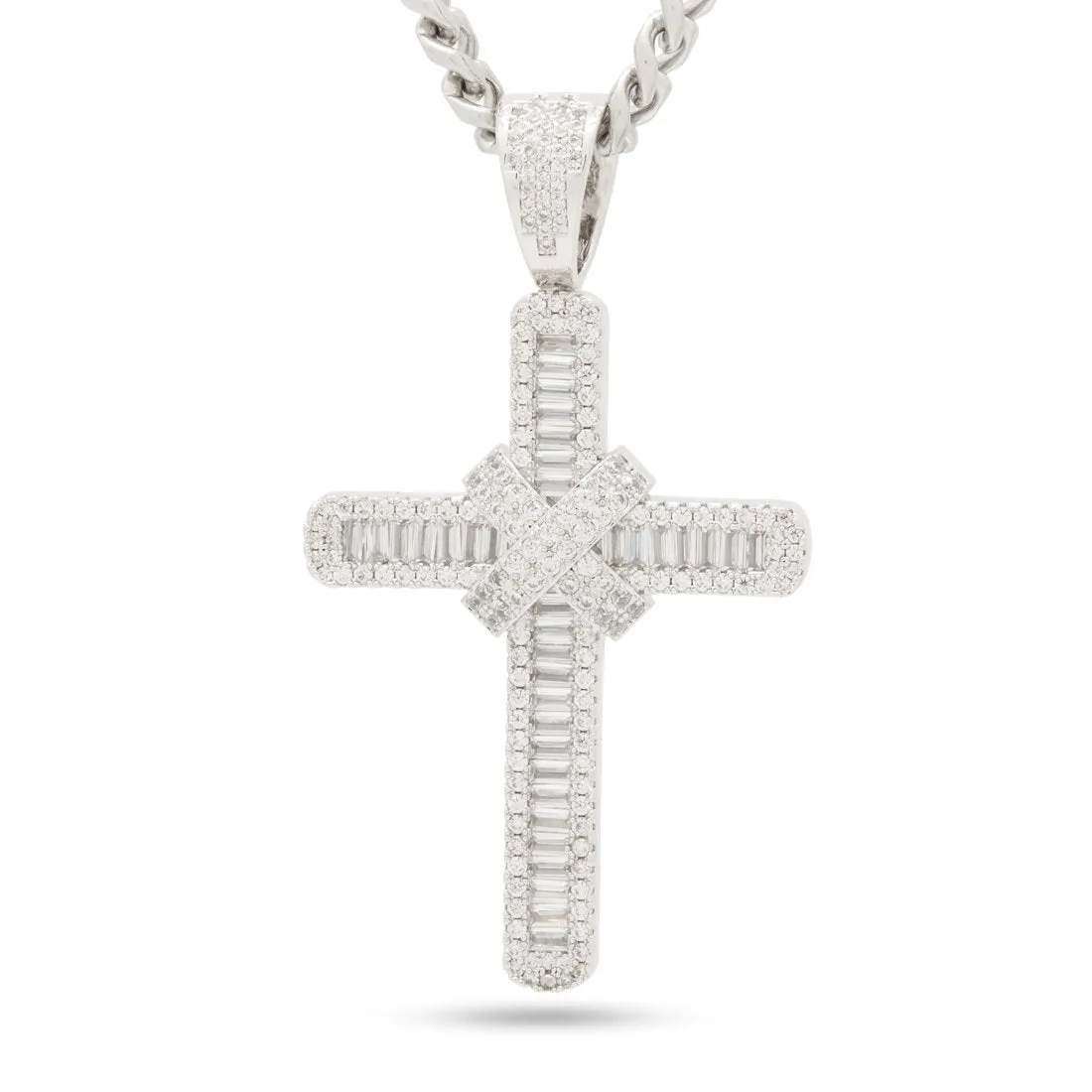 Wrapped Cross Necklace sold by King Ice product image thumbnail 5