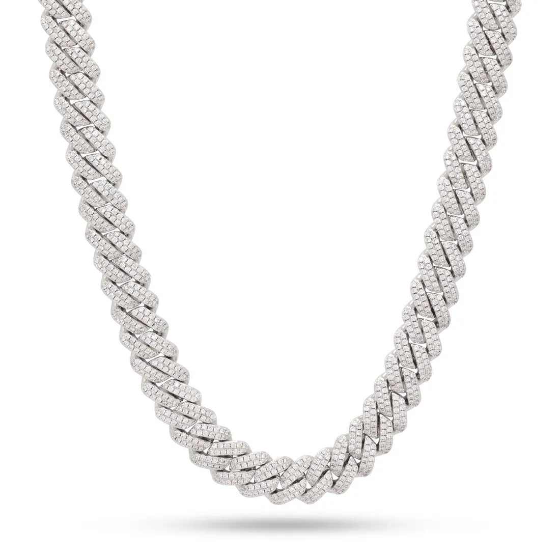 12mm Iced Diamond Cut Miami Cuban Link Chain sold by King Ice product image thumbnail 5
