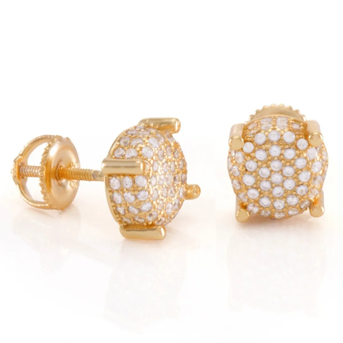 Cluster Stud Earrings sold by King Ice