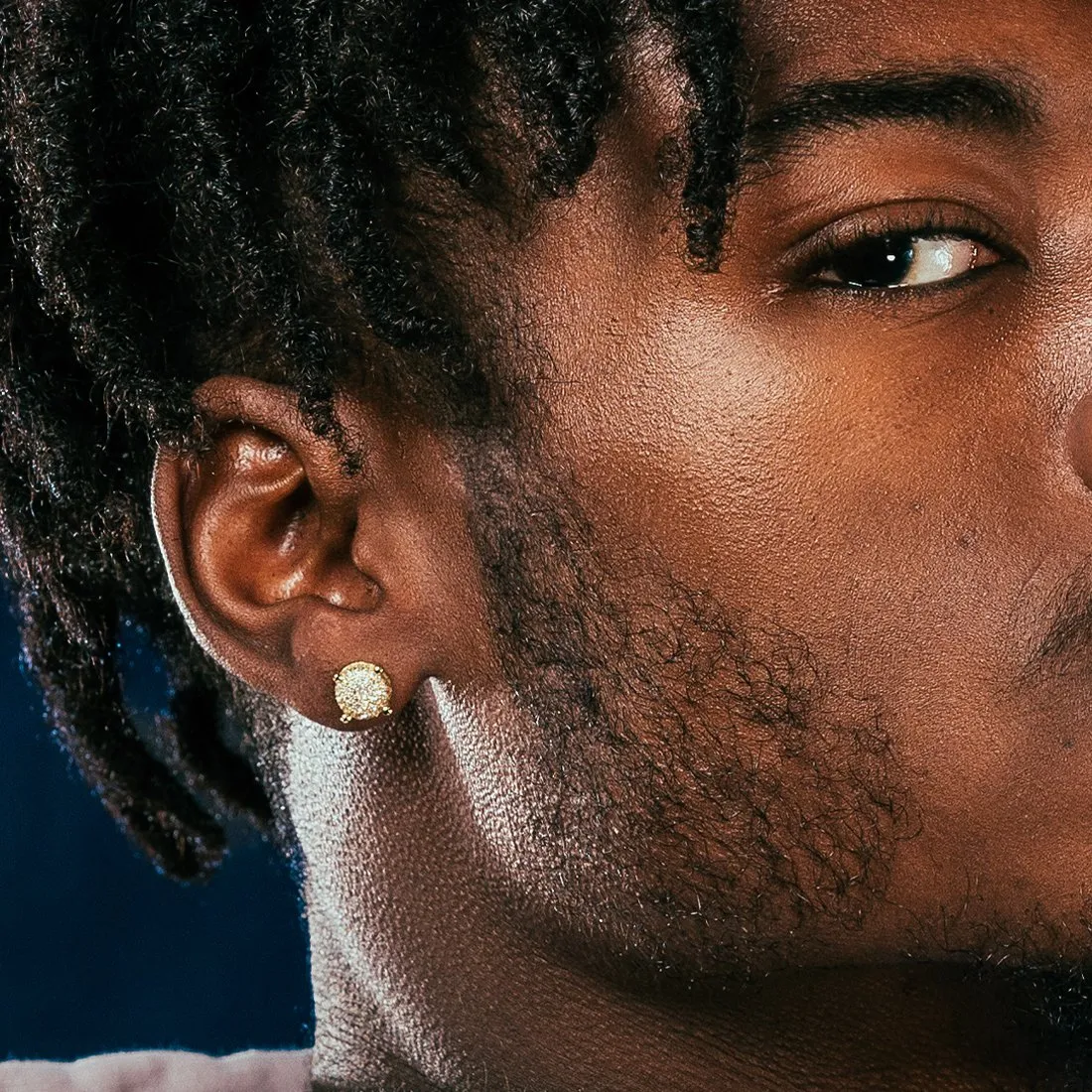 Cluster Stud Earrings sold by King Ice product image thumbnail 3