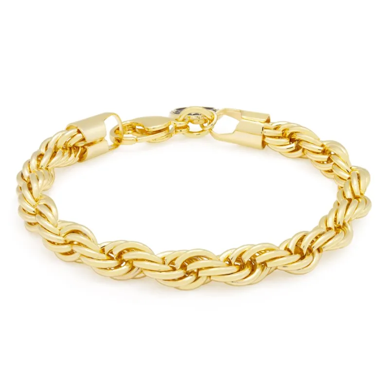 8mm Rope Bracelet sold by King Ice