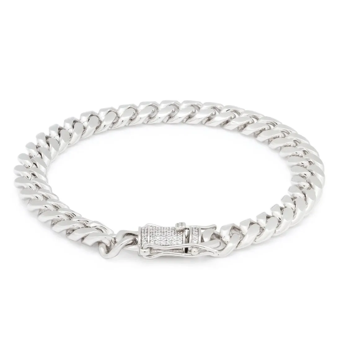 8mm Miami Cuban Link Bracelet sold by King Ice product image thumbnail 4