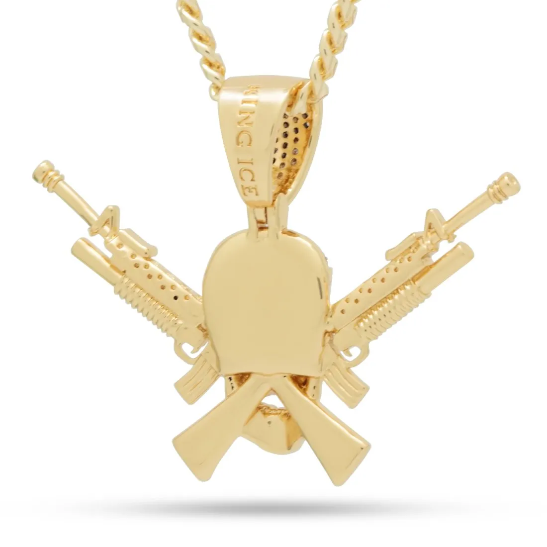 M16 Jolly Roger Necklace sold by King Ice product image thumbnail 2