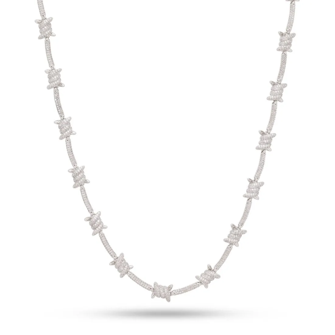 10mm Iced Barbed Wire Chain sold by King Ice product image thumbnail 4