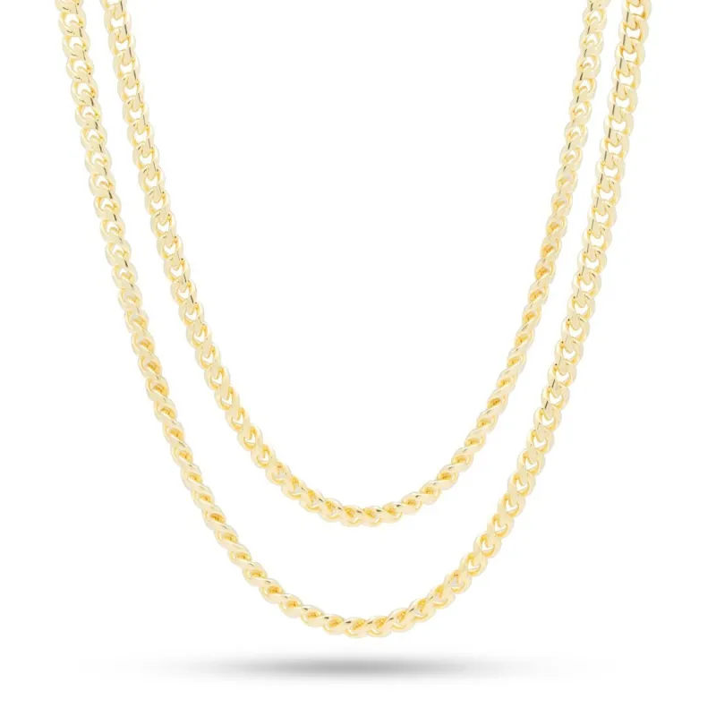 5mm Miami Cuban Link Chain Choker Set sold by King Ice