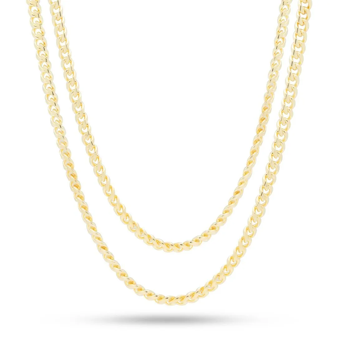 5mm Miami Cuban Link Chain Choker Set sold by King Ice