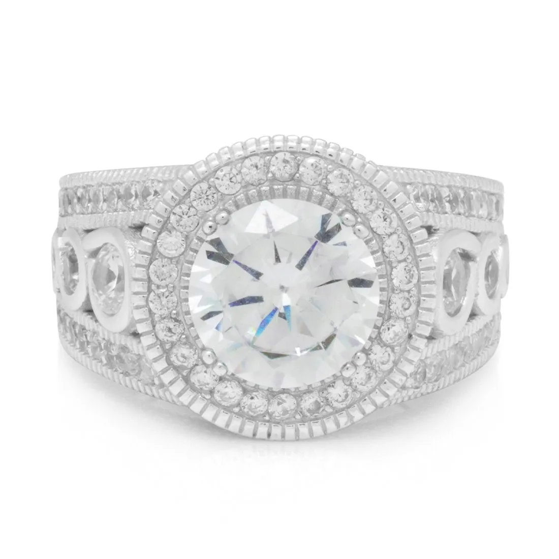 Brilliant-Cut Signet Ring sold by King Ice product image thumbnail 5