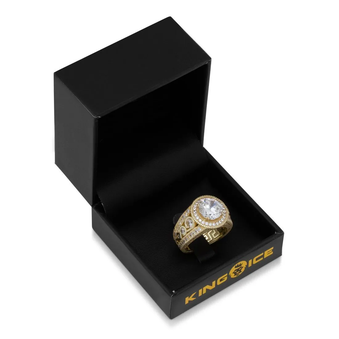 Brilliant-Cut Signet Ring sold by King Ice product image thumbnail 3
