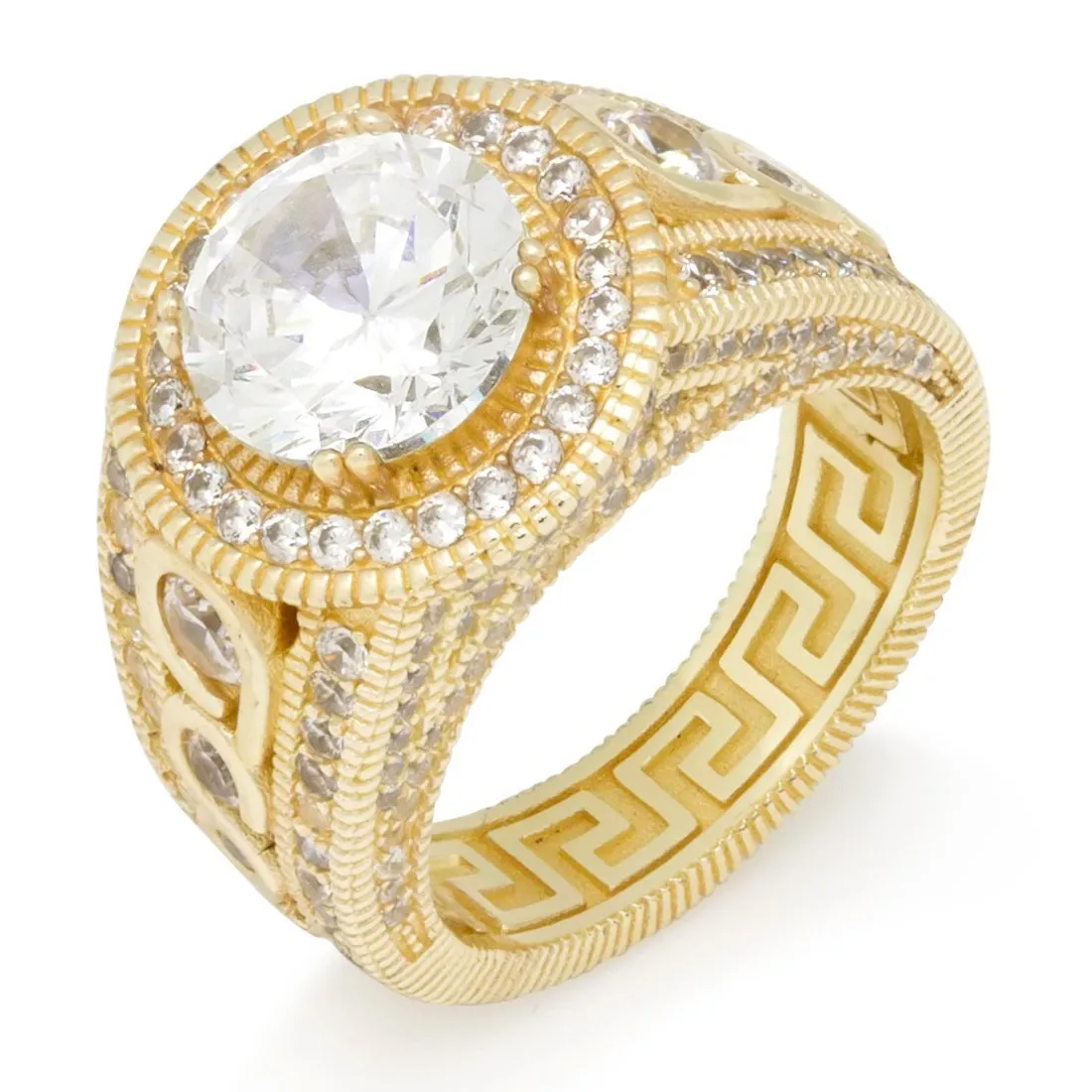 Brilliant-Cut Signet Ring sold by King Ice