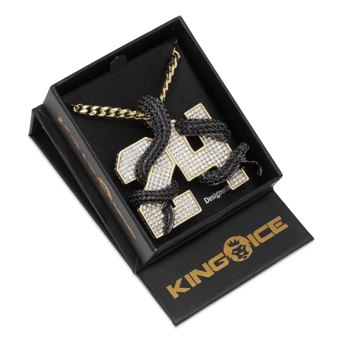 Black Mamba Number 24 Necklace sold by King Ice product image thumbnail 5