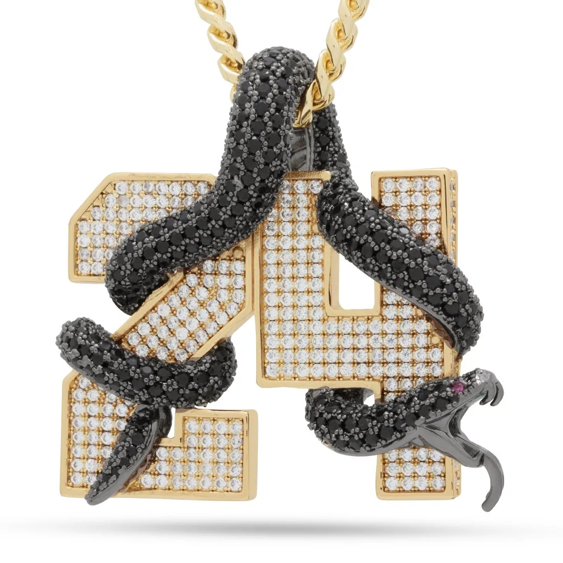 Black Mamba Number 24 Necklace sold by King Ice product image thumbnail 2