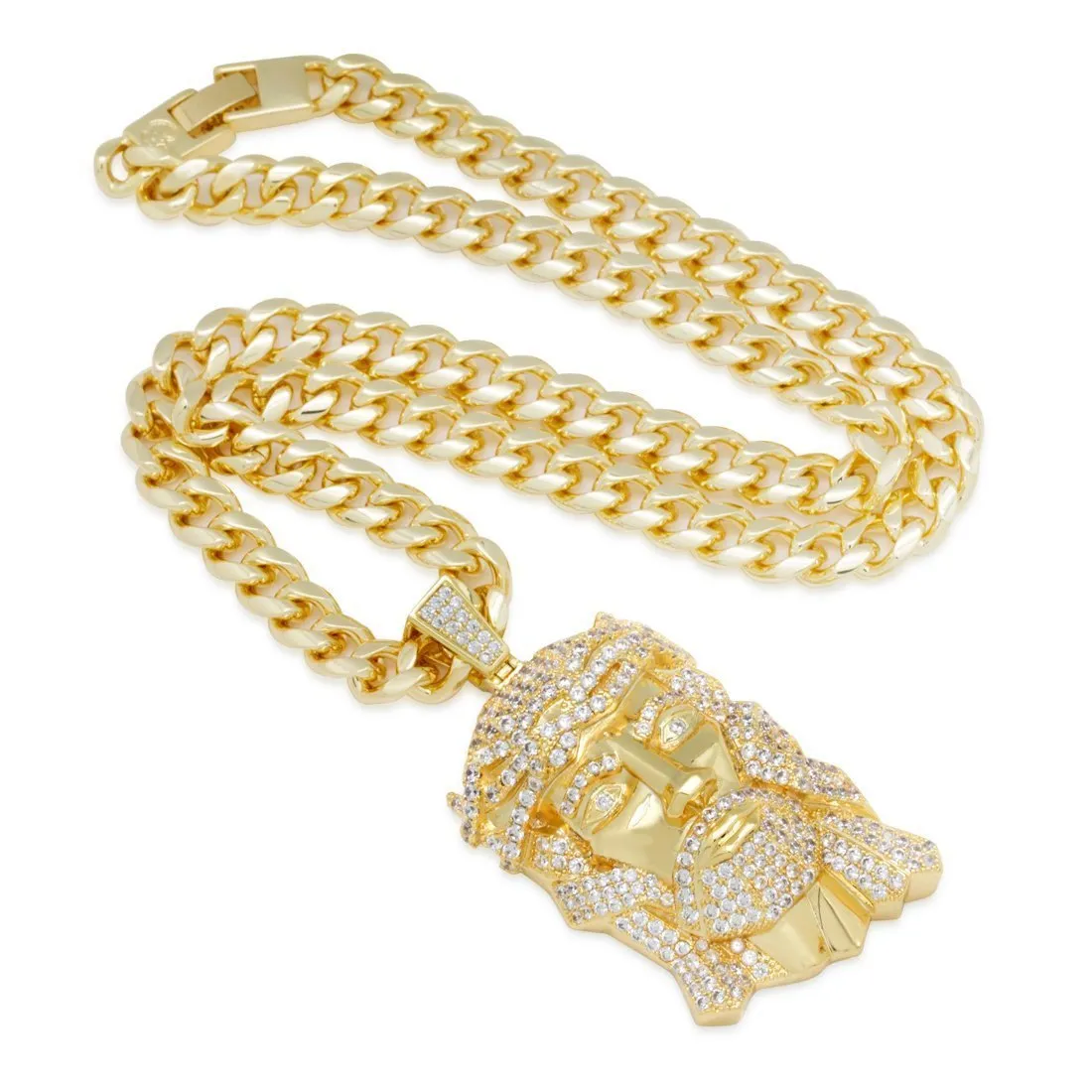 Our Savior Necklace sold by King Ice product image thumbnail 2