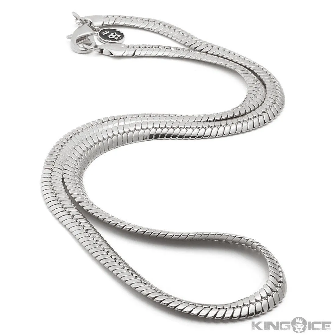 8mm Thick Herringbone Chain sold by King Ice product image thumbnail 4