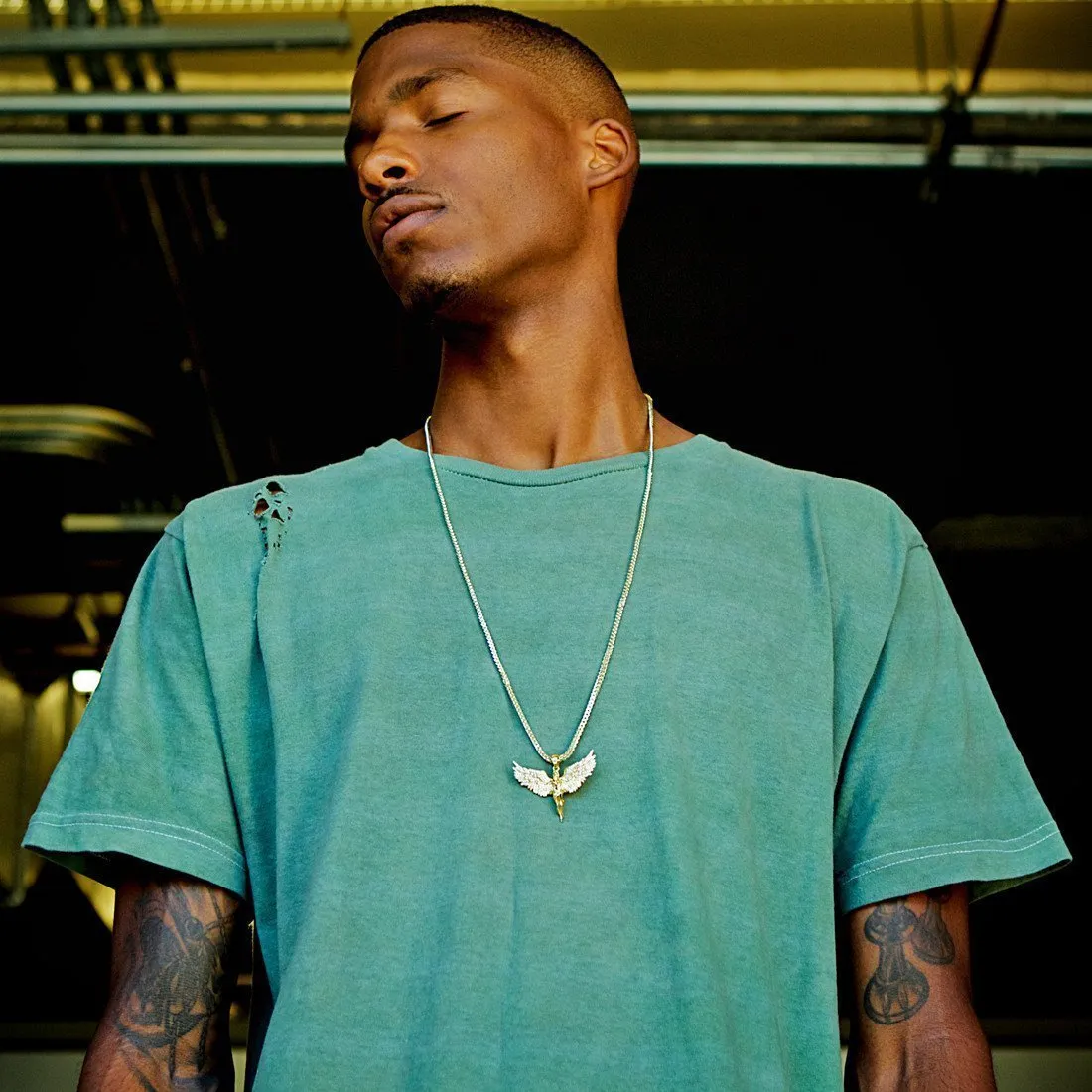 Soaring Angel Necklace sold by King Ice product image thumbnail 5