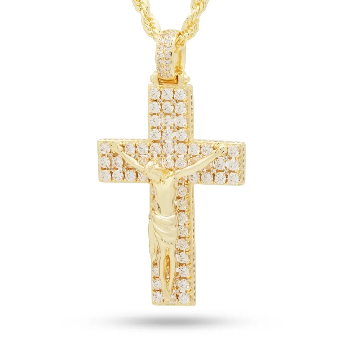 Notorious B.I.G. x King Ice - Biggie Crucifix Necklace sold by King Ice