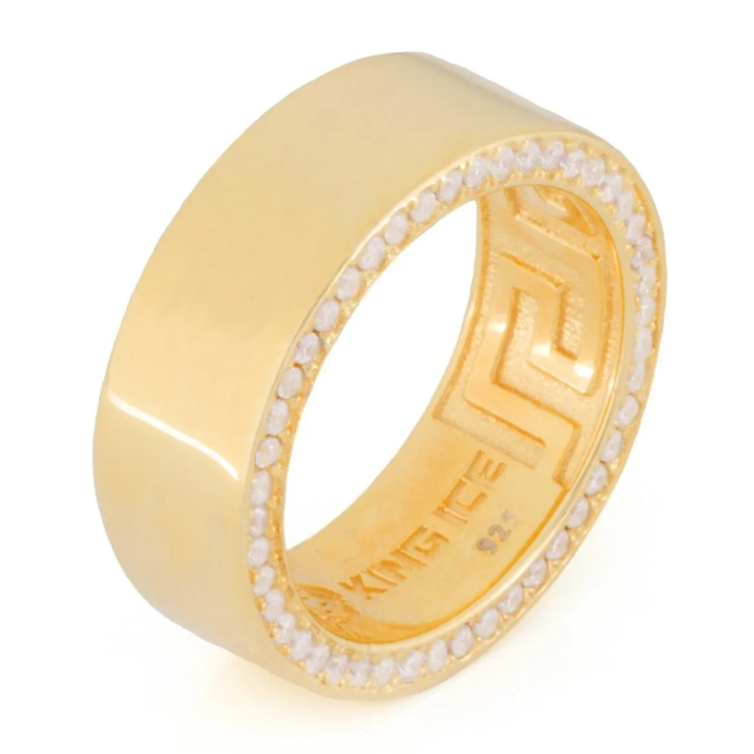 8mm Infinity Band Ring sold by King Ice