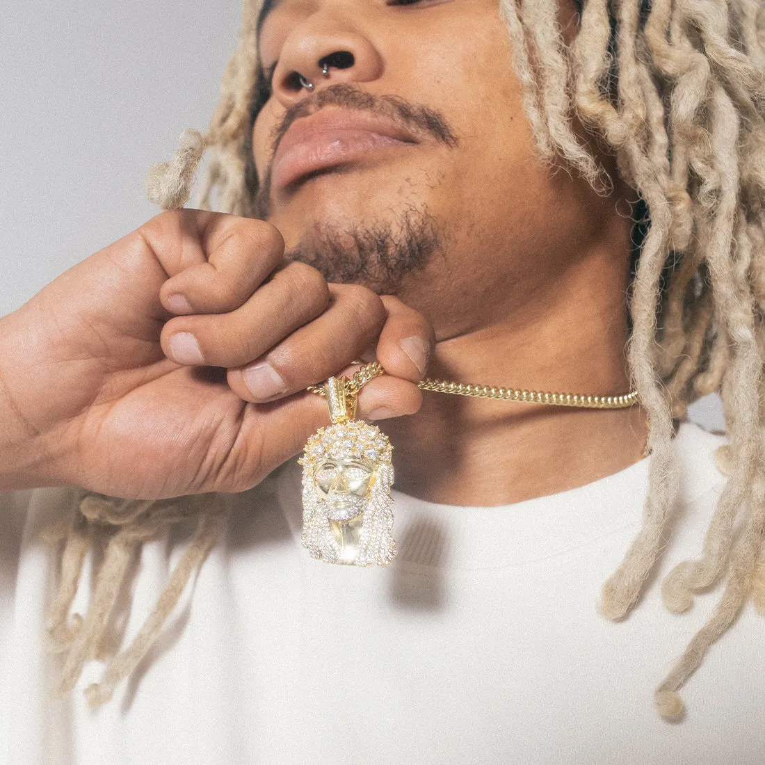 Notorious B.I.G. x King Ice - Biggie Jesus Necklace sold by King Ice product image thumbnail 4