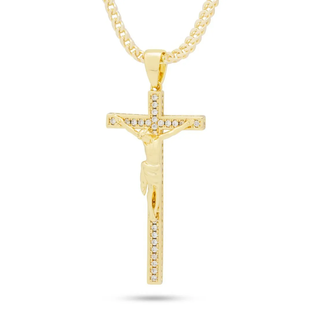 Latin Crucifix Necklace sold by King Ice